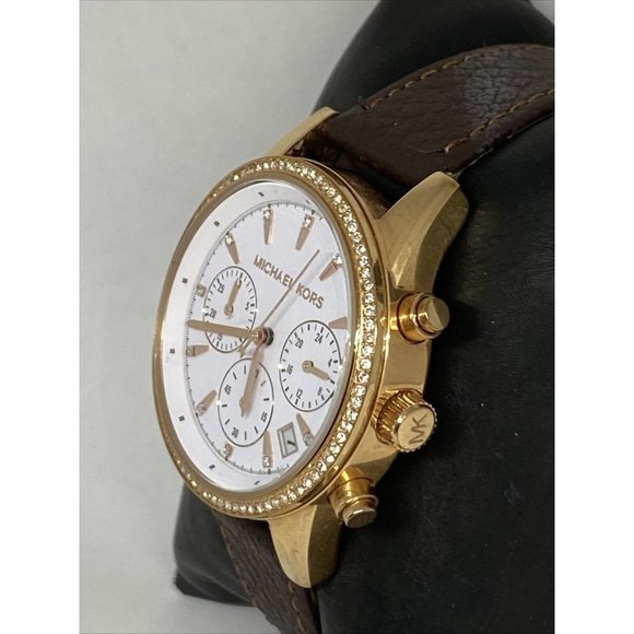 Michael Kors Ritz MK6324 Women\'s Brown Leather Ana main image 10